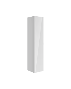 Keuco Edition 11 Art armoire haute 32553350401 40x180x36cm, 2000 porte, charnières à gauche, avec électricité, finition satinée, verre, Manhattan