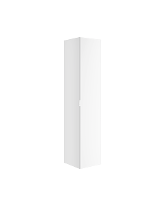 Keuco Edition 11 Art tall cabinet 32554310401 40x180x36cm, hinged right, with electrics, satin finish lacquer, satin glass, white