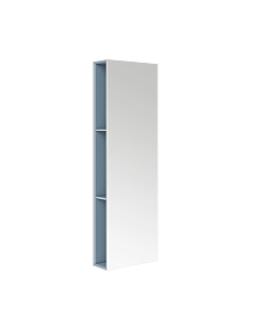 Keuco Edition 11 Art Mirror shelf 32560530500 50x150x16cm, wall-mounted, satin finish, blue satin