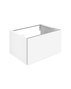 Keuco X-Line Waschtisch-Unterschrank 33151970000 65x40x49cm, Frontauszug, Dekor vulkanit matt beschichtet, Glas vulkanit matt