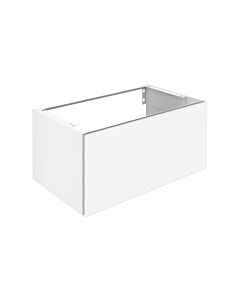 Keuco X-Line vanity unit 33161970000 decor matt vulcanite coated, matt vulcanite glass, 80x40x49cm, front pull-out