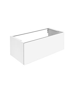 Keuco X-Line Waschtisch-Unterschrank 33171970000 100x40x49cm, Frontauszug, Dekor vulkanit matt beschichtet, Glas vulkanit matt