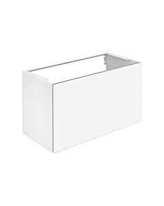 Keuco X-Line vanity unit 33172970000 100x60.5x49cm, pull-out front, matt vulcanite coated decor, matt vulcanite glass