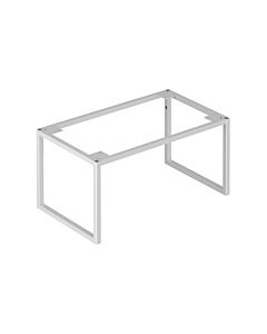 Keuco X-Line Bodengestell 33198110007 46x25,5x36cm, Dekor anthrazit seidenmatt, Glas anthrazit klar