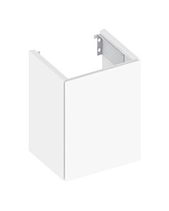 Keuco X-Line Waschtisch-Unterschrank 33122140001 46x60,5x38cm, links, Dekor trüffel seidenmatt, Glas trüffel klar