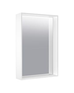 Keuco X-Line Kristallspiegel 33295301500 unbeleuchtet, weiß, 500x700x105mm