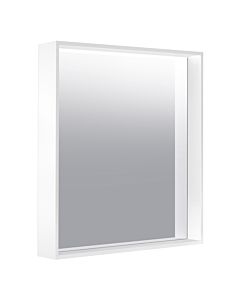 Keuco X-Line Kristallspiegel 33295292000 unbeleuchtet, Inox, 650x700x105mm