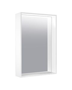 Keuco X-Line Lichtspiegel 33296111500 beleuchtet, anthrazit, 500x700x105mm