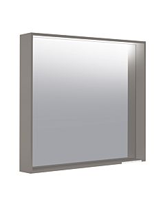Keuco X-Line Lichtspiegel 33297292500, Inox 800x700x105mm, mit LED-Beleuchtung