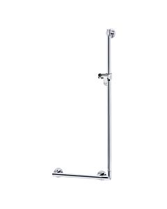 Keuco Winkelgriff Plan Care 34906170411 90 Grad, 400/1182 mm, Alu silber-eloxiert/chrom