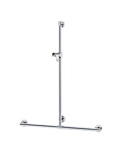 Keuco Duschhandlauf Plan Care 34914171111 mit Brausestange,Alu silber-eloxiert/vc,1100/1100m