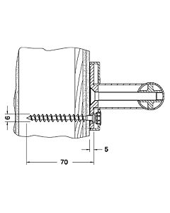 Keuco Befestigungs-Set Nr.4 Plan Care 34990000200 direkte Befestigung, ohne Dübel