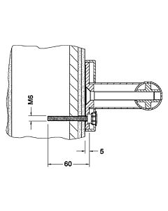 Keuco Befestigungs-Set 34993000200 direkte Befestigung ohne Dübel