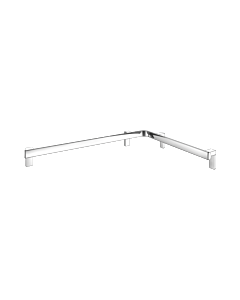 Keuco Axess Dusch-/Wannenhandlauf 35011018602 verchromt, 850 x 650 mm