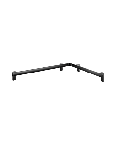Keuco Axess Dusch-/Wannenhandlauf 35011378602 schwarz matt, 850 x 650 mm
