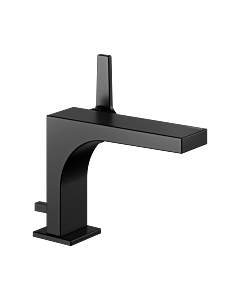 Keuco Edition 11 basin mixer 110 51104370000 matt black, with waste set