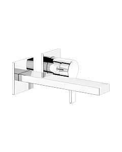 Keuco Edition 11 Waschtischarmatur 51116010200 verchromt, Ausladung 219 mm, Unterputz