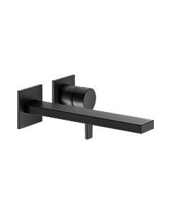 Keuco Edition 11 basin mixer 51116370202 matt black, projection 265 mm, concealed installation