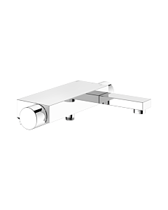 Keuco Edition 11 Wannenarmatur 51120130100 Aufputz, Ausladung 190mm, Schwarzchrom gebürstet