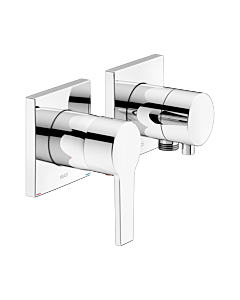 Keuco Edition 11 shower fitting 51151011122 chrome, 2 Verbraucher , concealed installation, with wall elbow