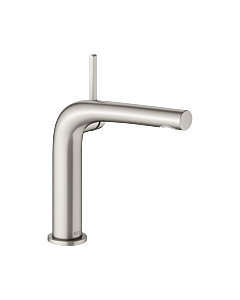 Keuco Edition 400 basin mixer 51502050100 brushed nickel, 153 mm, without pop-up waste