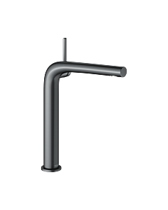 Keuco Edition 400 mitigeur lavabo 51502130102 Projection 183mm, sans garniture de vidange , chrome noir brossé