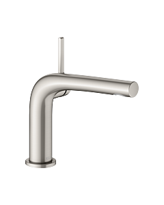 Keuco Edition 400 Waschtischarmatur 51504050102 Ausladung 153mm, ohne Ablaufgarnitur, Nickel gebürstet