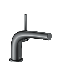 Keuco Edition 400 mitigeur lavabo 51504130100 Projection 115mm, sans garniture de vidange , chrome noir brossé