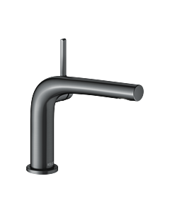 Keuco Edition 400 mitigeur lavabo 51504130102 Projection 153mm, sans garniture de vidange , chrome noir brossé