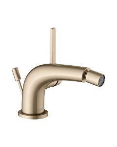 Keuco Edition 400 bidet fitting 51509030000 projection 127mm, with waste fitting, brushed bronze