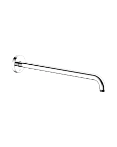 Keuco arm 51688010400 projection 450 mm, chrome, for wall connection 1/2 &quot;