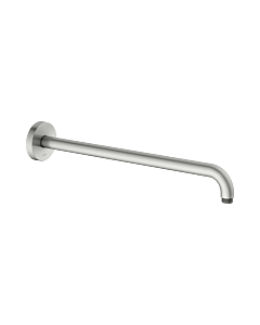 Bras de douche KEUCO Universal 51688210400 saillie 450 mm, finition inox, raccordement mural, rosace ronde
