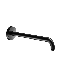Keuco IXMO Black Selection Brausearm 51688370300 schwarz matt, Ausladung 312 mm, für Wandanschluss G 1/2