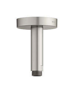 Keuco arm 51689050100 brushed nickel, projection 100 mm, for ceiling connection G 2000 / 2