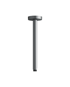 Keuco bras de douche 51689130300 chrome noir brossé, saillie 300 mm, pour raccordement au plafond G 2000 / 2