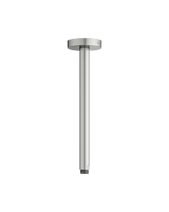 KEUCO Universal Brausearm 51689210300 Ausladung 300 mm, edelstahl-finish, Deckenanschluss, Rosette rund