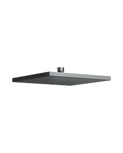 Keuco shower 53086130100 brushed black chrome, 250 x 250 mm, square