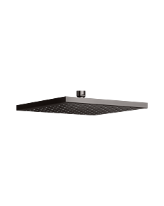 Pommeau de douche KEUCO Universal 53086350100 250 x 250 mm, titane noir brossé, carré, douche en plastique