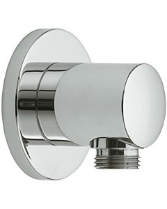 Keuco tuyau match0 54947050000 nickel brossé, DN 15, couvercle rond