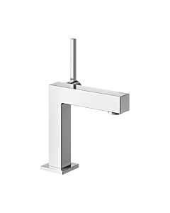 Keuco Edition 90 Square basin mixer 59104010100 projection 115mm, without pop-up waste, chrome-plated