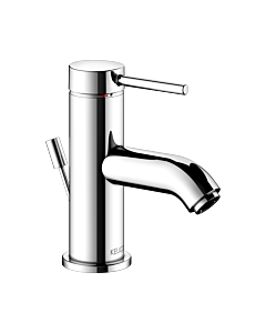 Keuco IXMO Soft single-lever basin mixer 59504012000 projection 94mm, with pop-up waste, chrome-plated