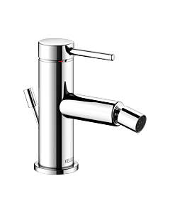 Keuco Ixmo Bidet-Einhebelmischer 59509012000 Ausladung 110mm, mit Ablaufgarnitur, verchromt