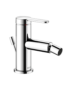 Keuco Ixmo Bidet-Einhebelmischer 59509013000 Ausladung 110mm, mit Ablaufgarnitur, verchromt