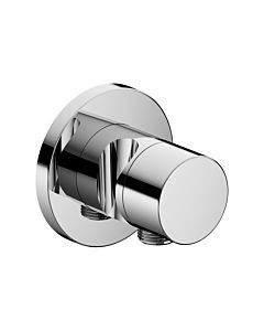 Keuco Ixmo Fertigmontageset 59541010201 verchromt, Schlauchanschluss/Brausehalter, Griff Pure, rund