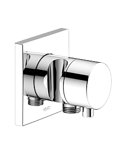 Keuco IXMO Comfort Unterputzventil 59541011202 verchromt, Unterputz Montage, eckig, Schlauchanschluss/Brausehalter