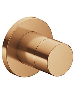 Keuco Ixmo Fertigmontageset 59541030001 Bronze gebürstet, Unterputz-Absperrventil, Griff Pure, rund