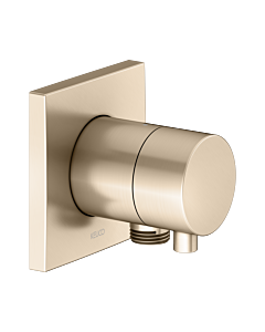 Keuco IXMO Comfort Absperrventil 59541031102 Unterputz Montage, eckig, Schlauchanschluss, für 1 Verbraucher, Bronze gebürstet