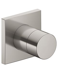 Keuco IXMO Pure Absperrventil 59541050002 Nickel gebürstet, Unterputz Montage, eckig, für 1 Verbraucher