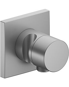 Keuco IXMO Pure concealed valve 59541170202 aluminum finish, concealed installation, square, hose connection/shower holder