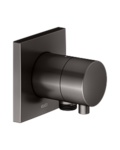 KEUCO IXMO final assembly set 59541351102 concealed shut-off valve, square, hose connection, for 1 Verbraucher , titanium black brushed